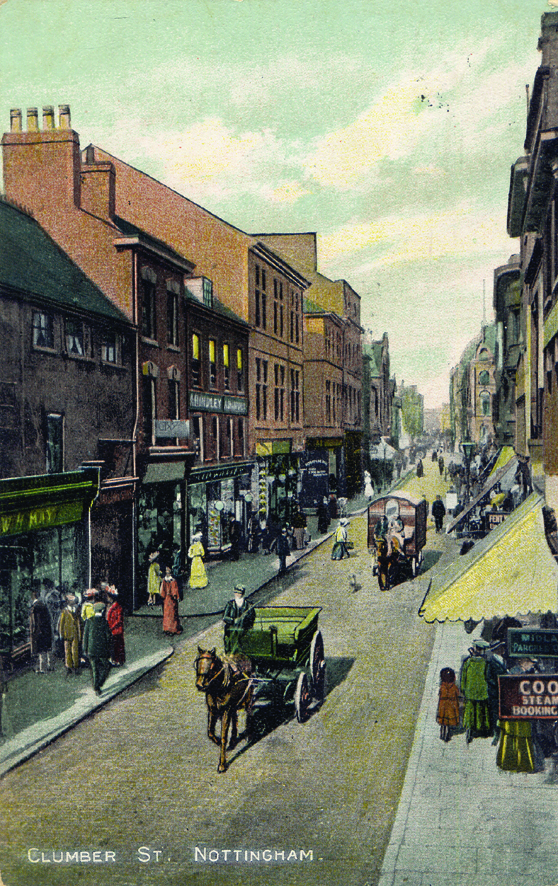 Clumber Street postcard