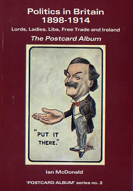 Politics in Britain on old postcards