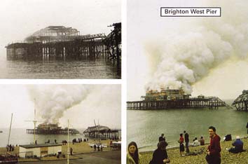1.Brighton Pier Fire 2003