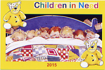 2015 card - Seven in a bed (adapted from Mabel Lucie Attwell design)