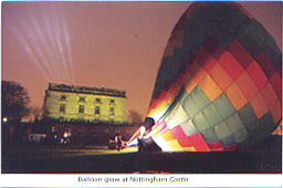 15 Balloon at Nottingham Castle
