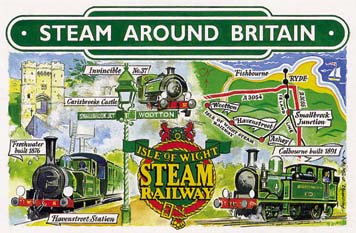 10 Isle of Wight Steam Railway
