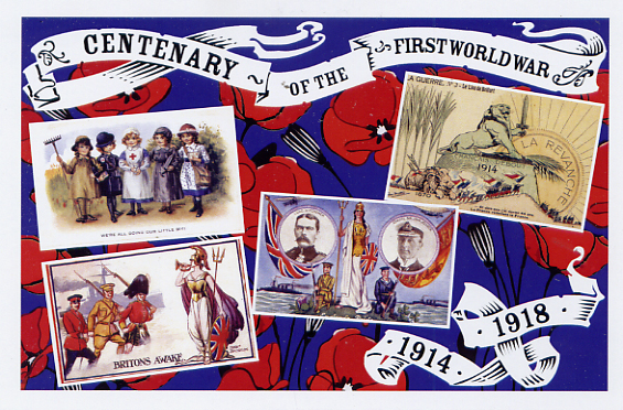 6 Patriotic postcards